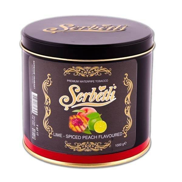 Табак Serbetli lime spiced peach 1кг в Турции
