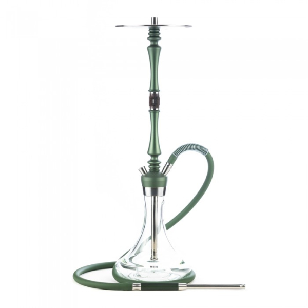 Кальян Hoob Mars Pro British Racing Green X Stainless Steel Prima Pro Дымчатый X Gold в Турции