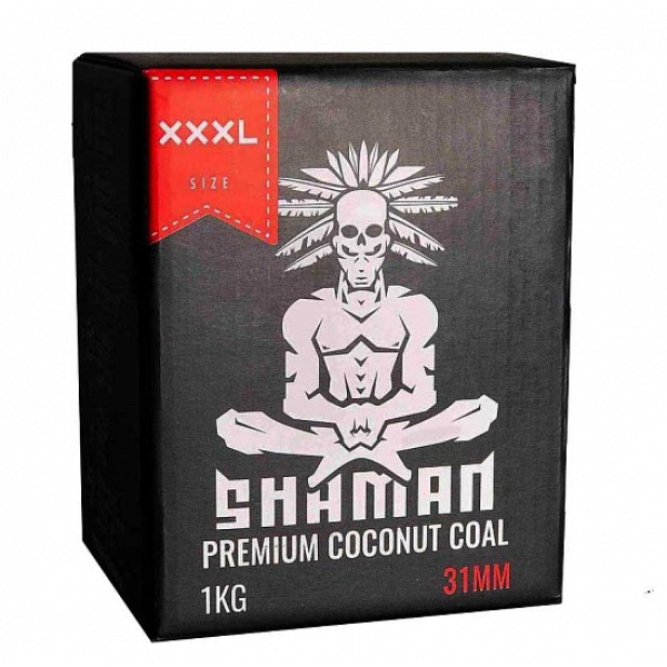 Кокосовый уголь Shaman 31мм в Турции