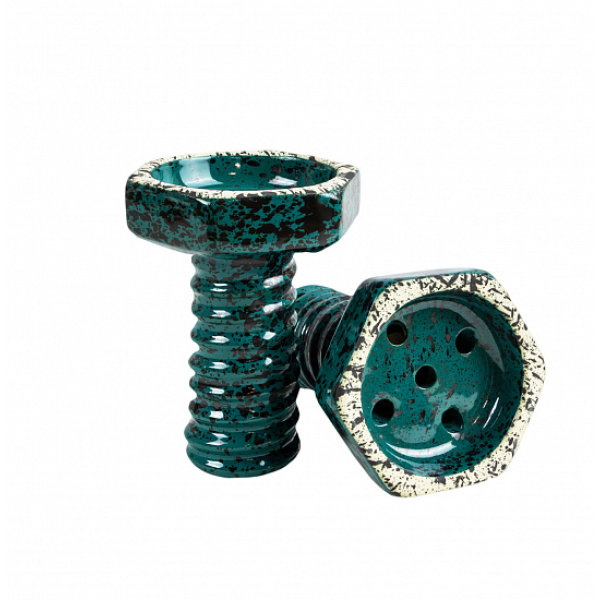 Чаша Thor Evil Screw Bowl Glaze Бирюза Сплошной в Турции