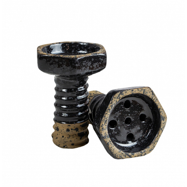 Чаша Thor Evil Screw Bowl Glaze Черный Пепельный в Турции