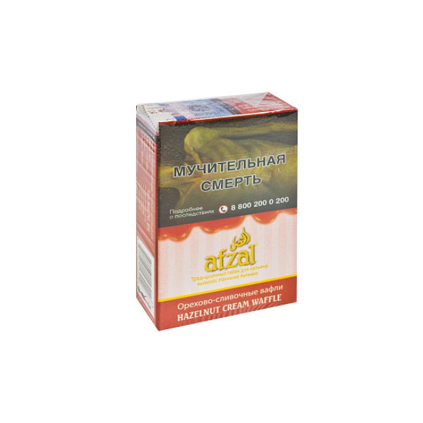 Табак AFZAL HAZELNUT CREAM WAFFLE 40 гр в Турции