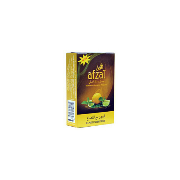 Табак AFZAL LEMON WITH MINT 40 гр в Турции