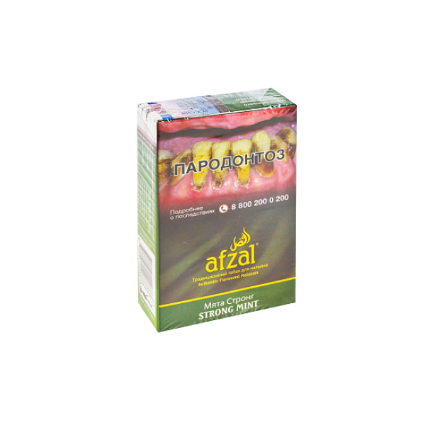 Табак AFZAL STRONG MINT 40 гр в Турции