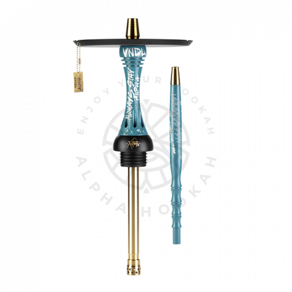 Кальян Alpha Hookah X VNDL Azure Синий (42 см) в Турции