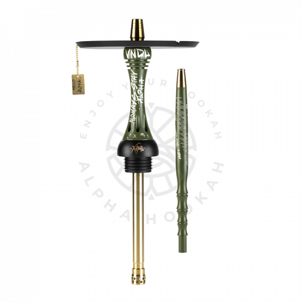 Кальян Alpha Hookah X VNDL Olive Зелёный (42 см) в Турции