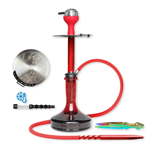 Кальян Seven star TE1 TECHNO Red 60см в Турции