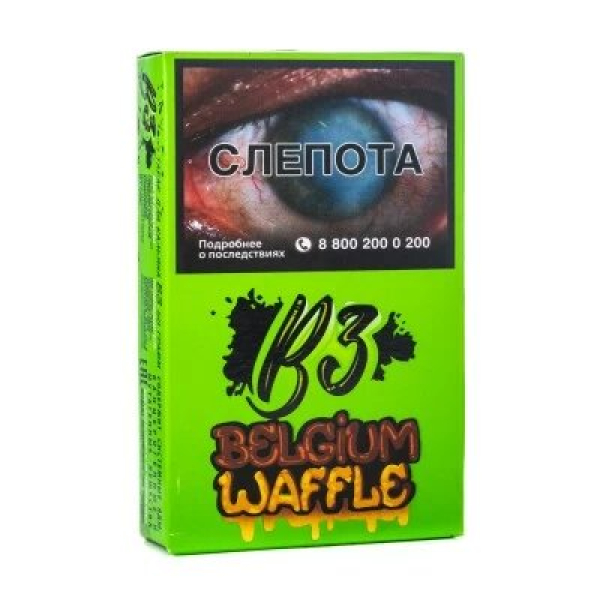 Табак B3 Belguim waffle (Бельгийские вафли) 50 гр в Турции