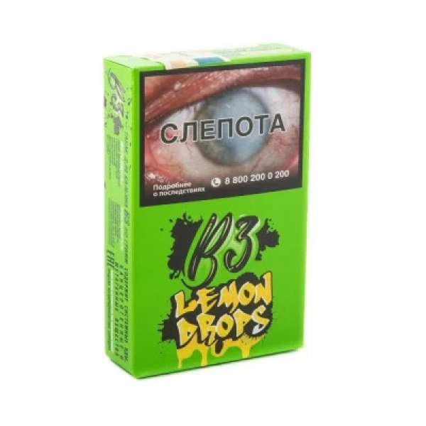 Табак B3 Lemon Drops (Лемонные леденцы) 50 гр в Турции