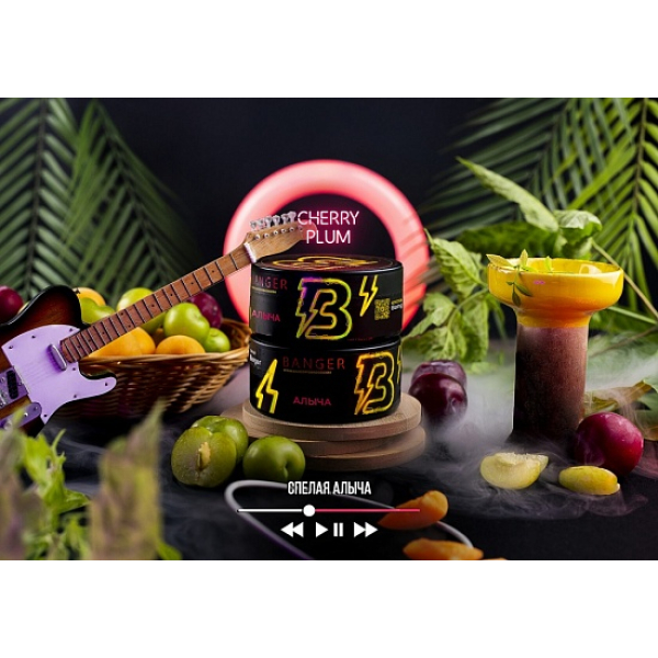 Табак Banger Cherry plum 100 грамм в Турции