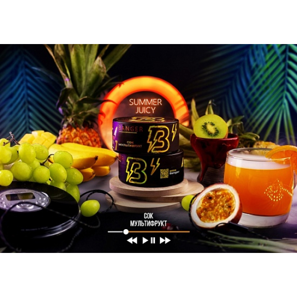 Табак Banger Summer Juicy 100 грамм в Турции