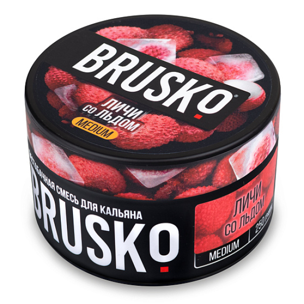 Смесь BRUSKO ЛИЧИ СО ЛЬДОМ (MEDIUM) 250 гр в Турции