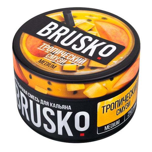 Смесь BRUSKO ТРОПЧЕСКИЙ СМУЗИ (MEDIUM) 250 гр в Турции