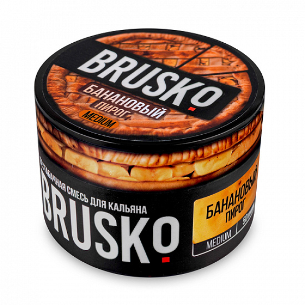 Смесь Brusko Medium Банановый пирог 50 грамм в Турции