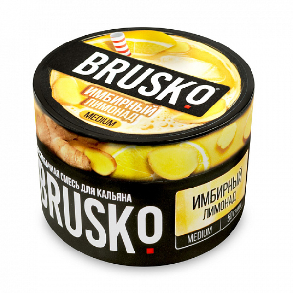 Смесь Brusko Medium Имбирный лимонад 50 грамм в Турции