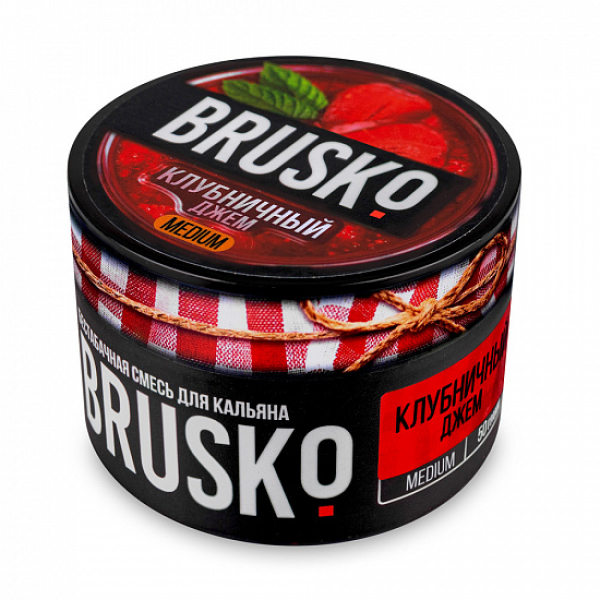 Смесь Brusko Medium Клубничный джем 50 грамм в Турции