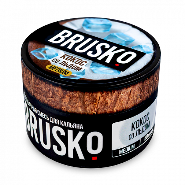 Смесь Brusko Medium Кокос лед 50 грамм в Турции