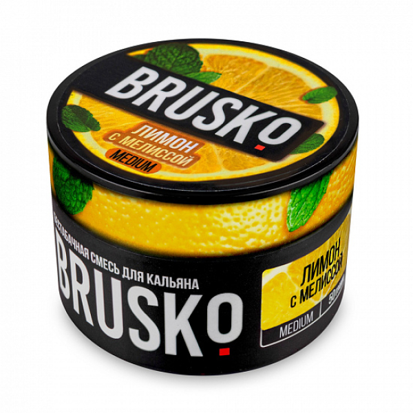 Смесь Brusko Medium Лимон мелисса 50 грамм в Турции