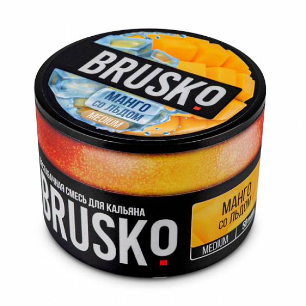 Смесь Brusko Medium Манго лед 50 грамм в Турции