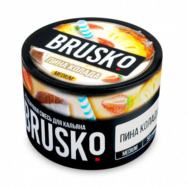 Смесь Brusko Medium Пина колада 50 грамм в Турции