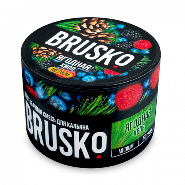 Смесь Brusko Medium Ягодная хвоя 50 грамм в Турции