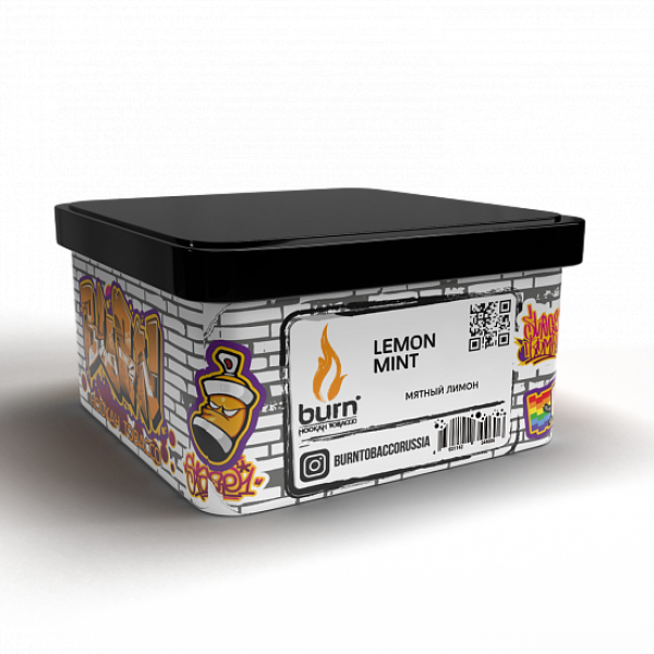 Табак BURN LEMON MINT 200 грамм в Турции