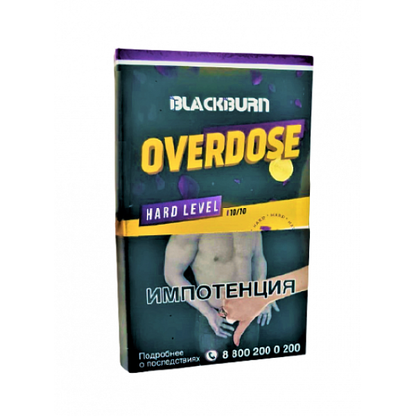 Табак Blackburn Overdose 100 грамм в Турции