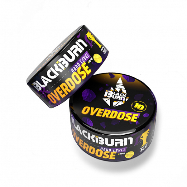 Табак BlackBurn Overdose 25 грамм в Турции
