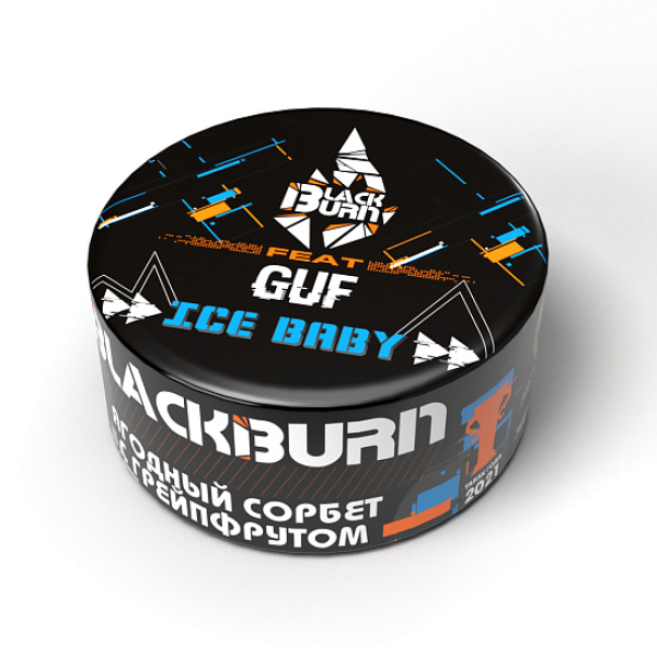 Табак Blackburn Ice baby (Ягодный сорбет с грейпфрутом) 25 гр в Турции
