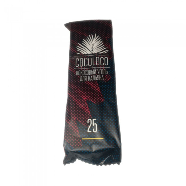 Кокосовый уголь Cocoloco 25мм - 12 шт. в Турции