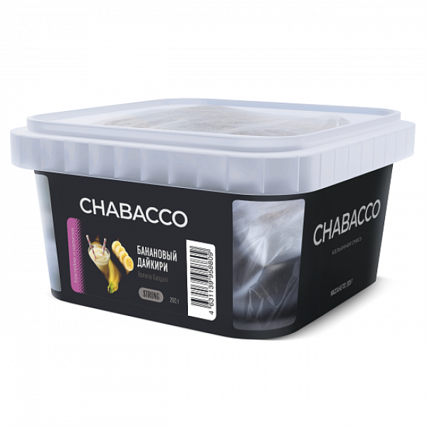 Смесь Chabacco Strong Banana Daiquiri (Банановый Дайкири) 200 гр в Турции