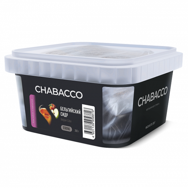 Смесь Chabacco Strong Belgian Cider (Бельгийский Сидр) 200 гр в Турции
