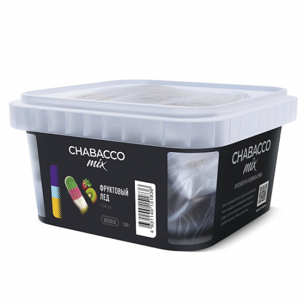 Смесь Chabacco mix Fruit Ice (Фруктовый Лед) 200 гр в Турции