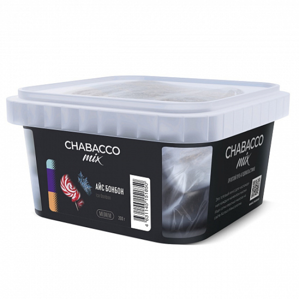 Смесь Chabacco mix Ice Bonbon (Айс Бонбон) 200 гр в Турции