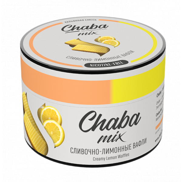 Смесь Chaba mix Creamy Lemon Waffles (Сливочно-Лимонные Вафли) 50 гр в Турции