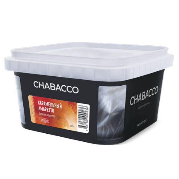 Смесь Chabacco Medium Caramel Amaretto (Карамельный Амаретто) 200 гр в Турции