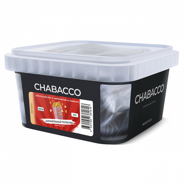 Смесь Chabacco Medium Caramel Corn (Карамельный Попкорн) 200 гр в Турции