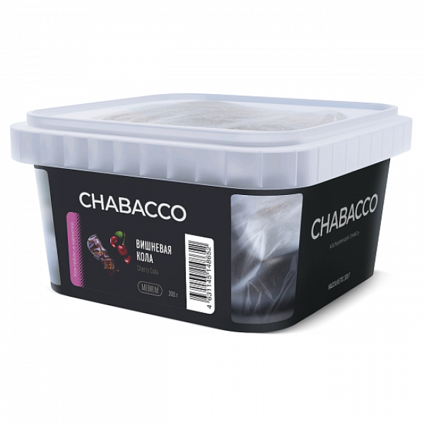 Смесь Chabacco Medium Cherry Cola (Вишневая Кола) 200 гр в Турции