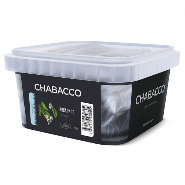 Смесь Chabacco Medium Eucaluptus (Эвкалипт) 200 гр в Турции