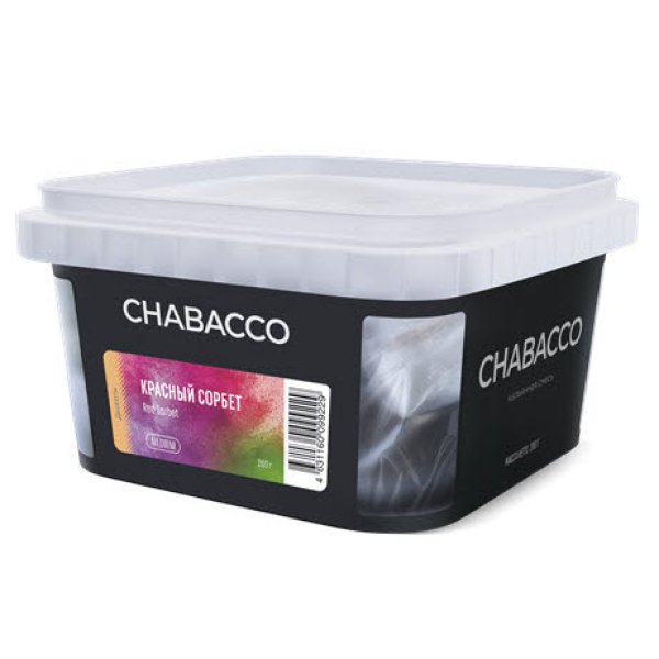 Смесь Chabacco Medium Red Sorbet (Красный Сорбет) 200 гр в Турции
