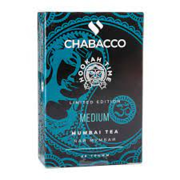 Смесь Chabacco Medium MUMBAI TEA (МУМБАЙ ЧАЙ) 50 гр в Турции
