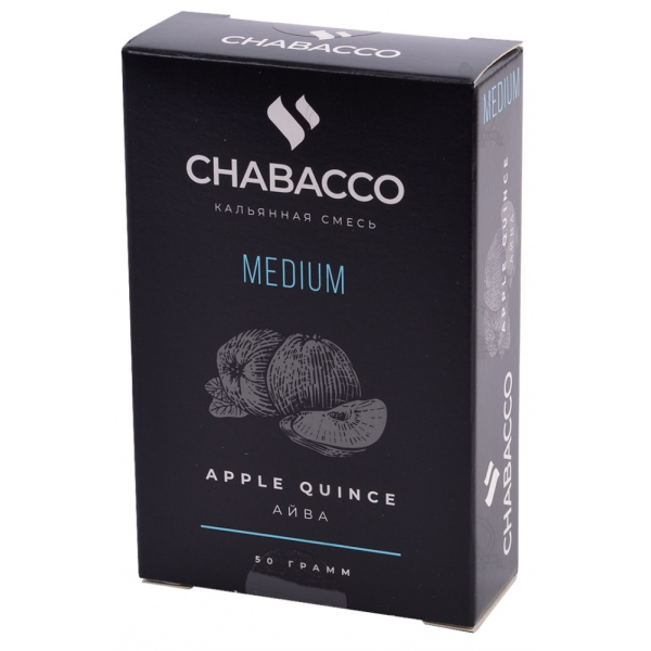 Смесь Chabacco Medium APPLE QUINCE (АЙВА) 50 гр в Турции