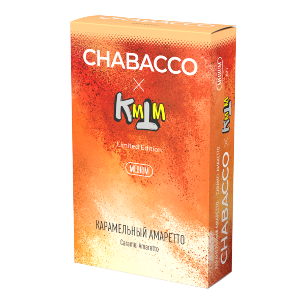 Смесь Chabacco Medium CARAMEL AMARETTO (КАРАМЕЛЬНЫЙ АМАРЕТТО) 50 гр в Турции