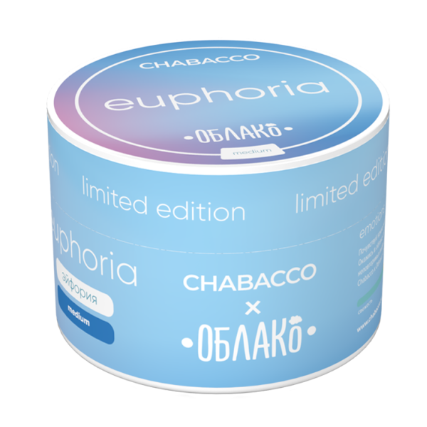 Смесь Chabacco Medium EUPHORIA (ЭЙФОРИЯ) 50 гр в Турции