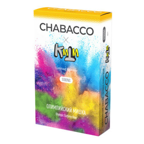 Смесь Chabacco Strong Olympic Bear (Олимпийская Мишка) 50 гр в Турции