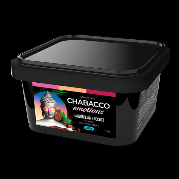 Смесь Chabacco Medium Emotions Bali sunrise (Балийский рассвет) 200 гр в Турции