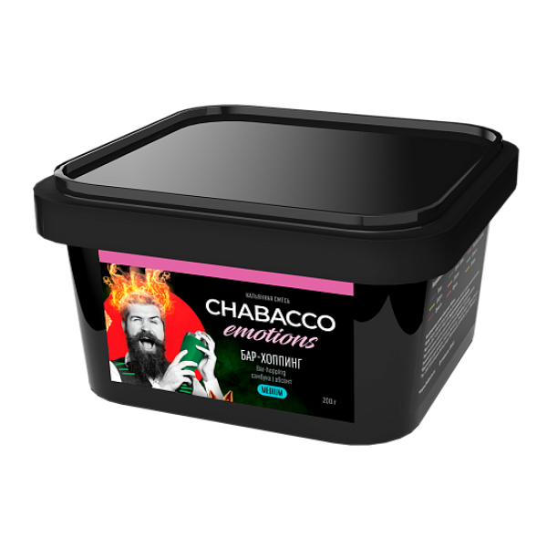 Смесь Chabacco Medium Emotions Bar hopping (Бар хоппинг) 200 гр в Турции