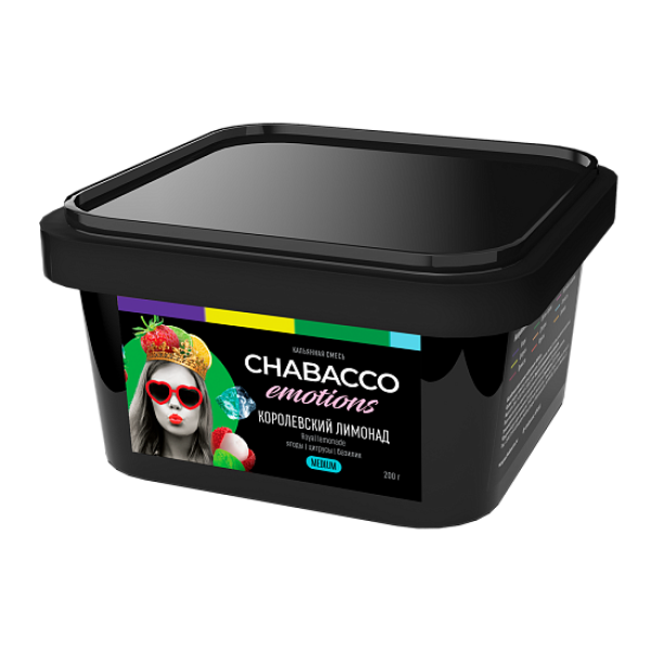 Смесь Chabacco Medium Emotions Royal lemonade (Королевский лимонад) 200 гр в Турции