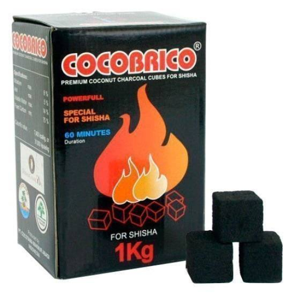 Уголь для кальяна CocoBrico 1 кг в Турции