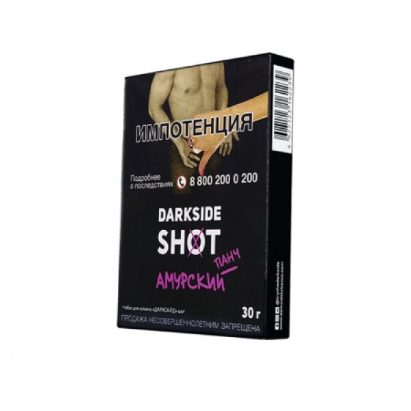Табак Darkside SHOT Амурский Панч 30 гр в Турции